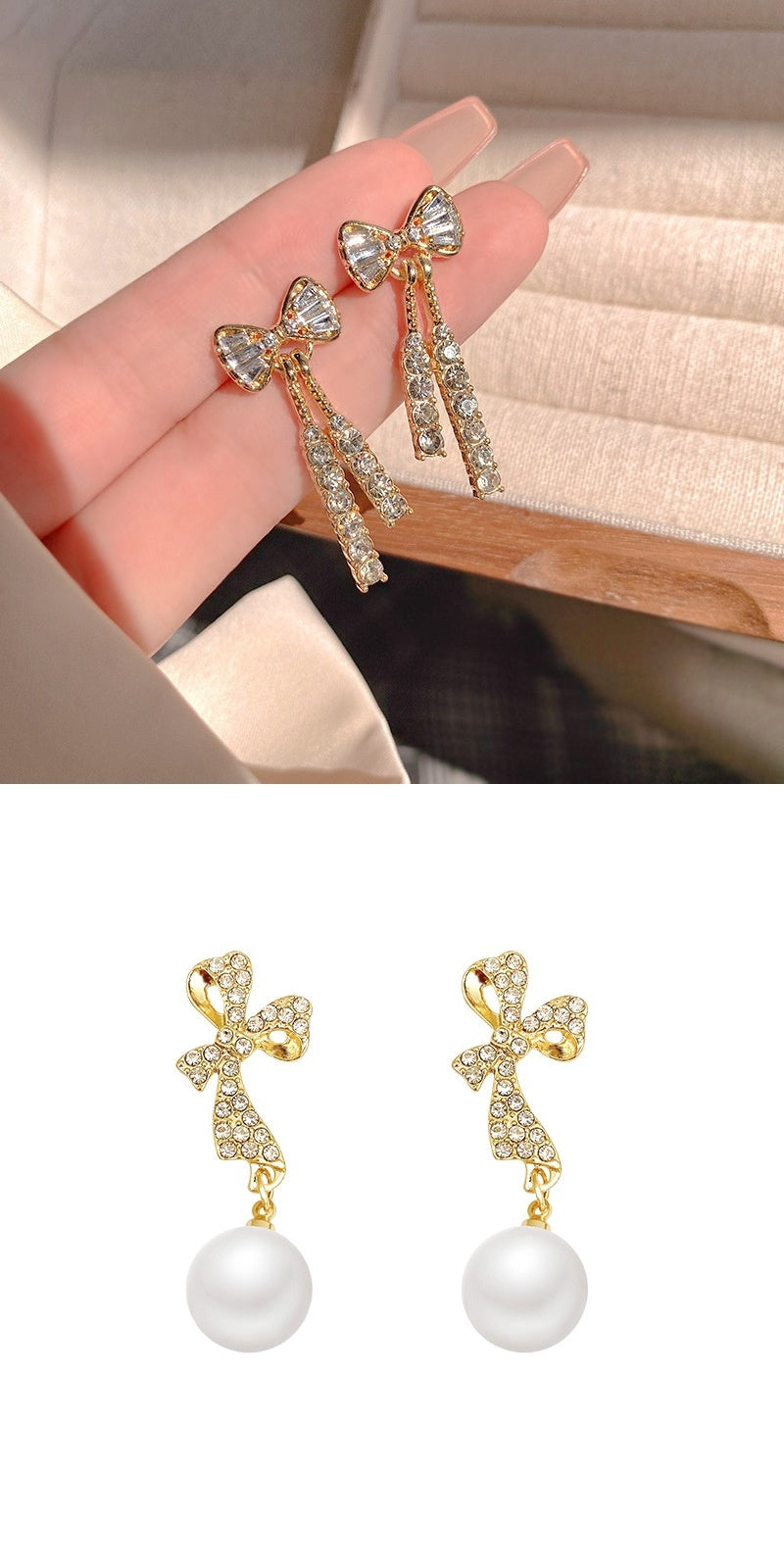 INS Butterfly Earrings With Rhinestones Fashion Temperament Jewelry - The Number 1 Things