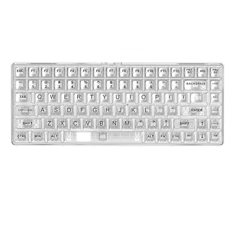 Fashion Transparent Wireless Bluetooth Mechanical Keyboard - The Number 1 Things