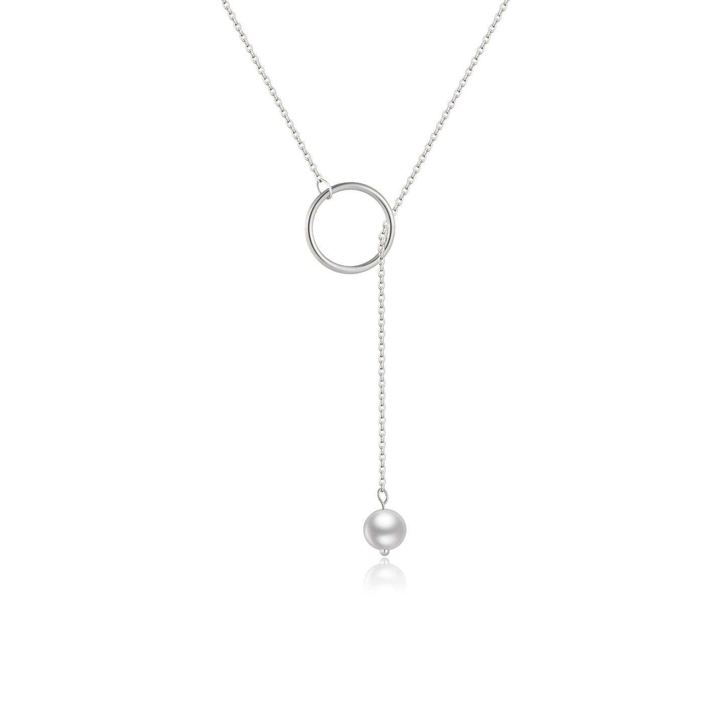 S925 Sterling Silver Drop Lariat Necklace - The Number 1 Things
