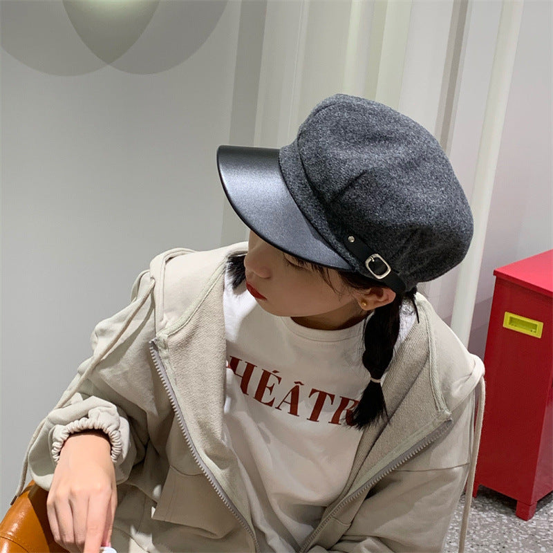 Fashion Beret Woolen Spring Hat For Women
