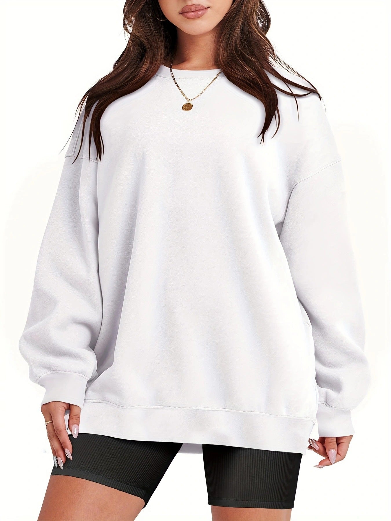Oversized Sweatshirt Sweater - The Number 1 Things