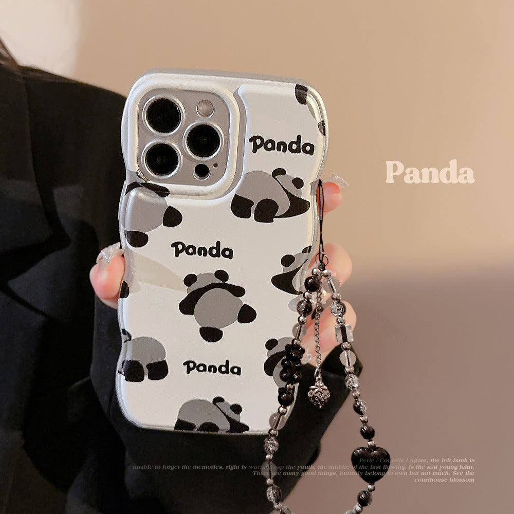 Full Screen Cute Panda For Iphone14 Phone Case