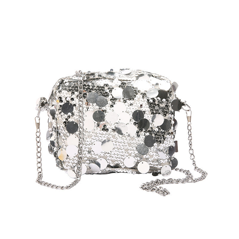 Sequin Women Large Capacity Chain One-shoulder Crossbody Bag - The Number 1 Things