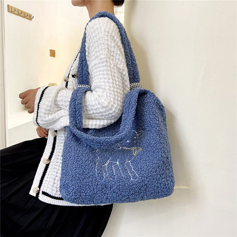 Lamb Bags Winter Shoulder Bag For Women Shopping Hnadbags - The Number 1 Things