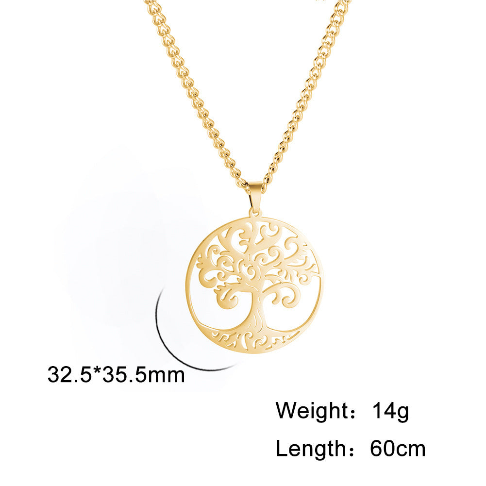 Stainless Steel Necklace Sweater Chain - The Number 1 Things