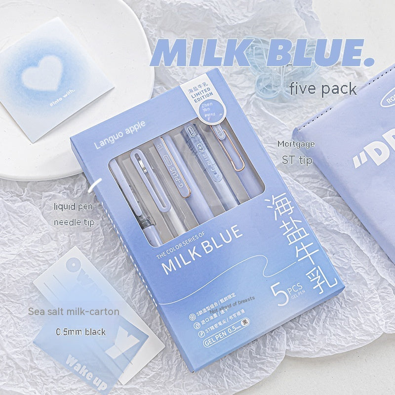 Cream Color Gel Pen Set