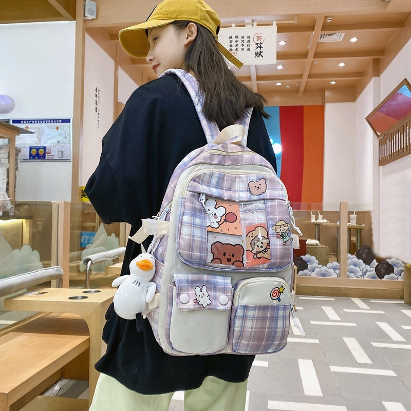 Girl High School Student Junior School Backpack - The Number 1 Things