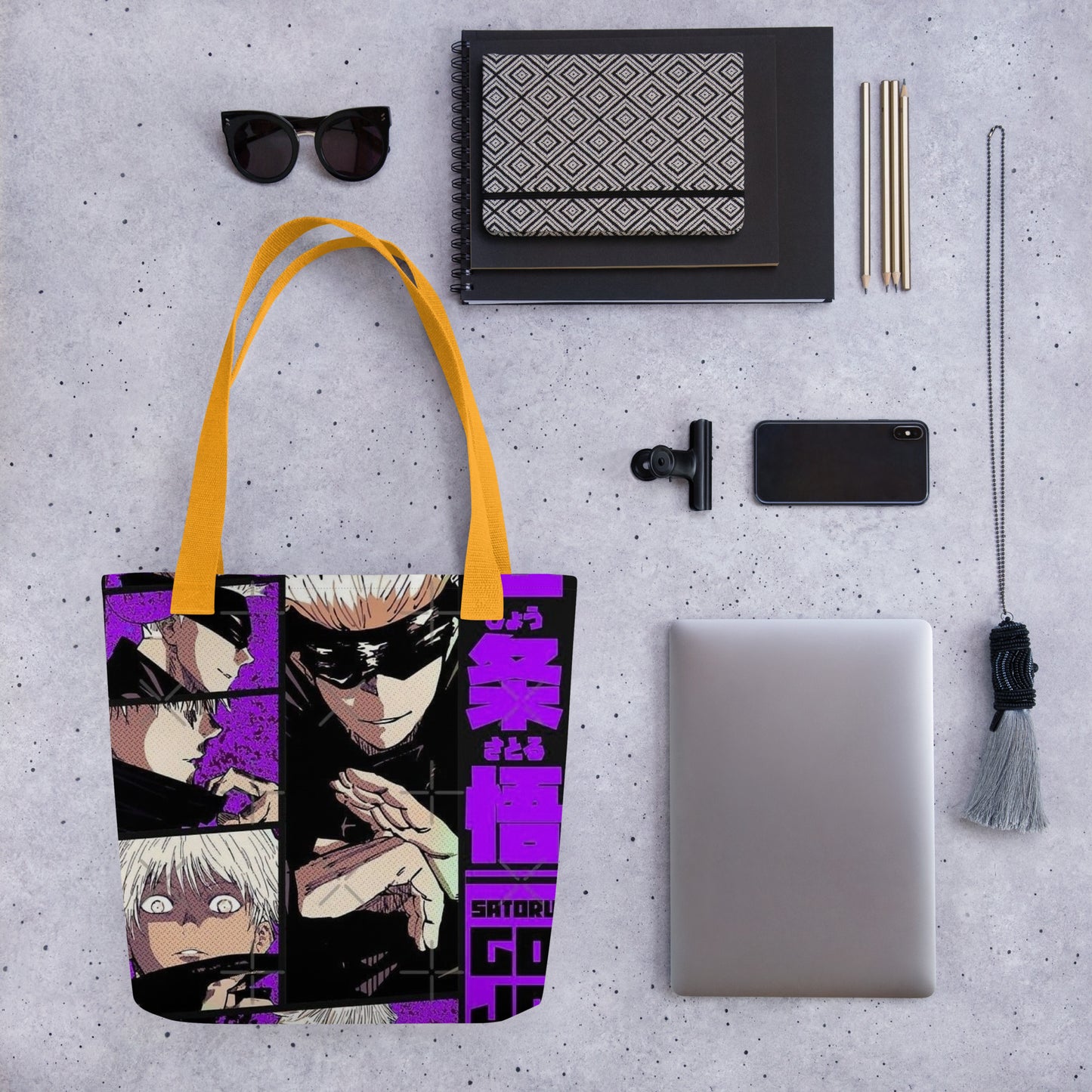 Anime Merchandise Gojo Satoru Tote bag - The Number 1 Things