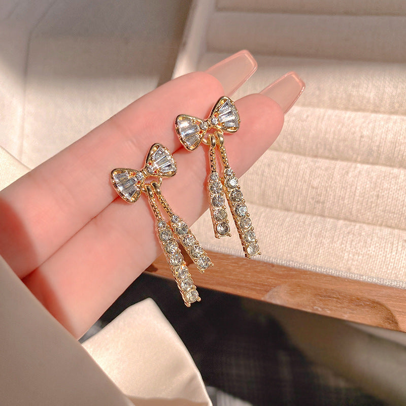 INS Butterfly Earrings With Rhinestones Fashion Temperament Jewelry - The Number 1 Things