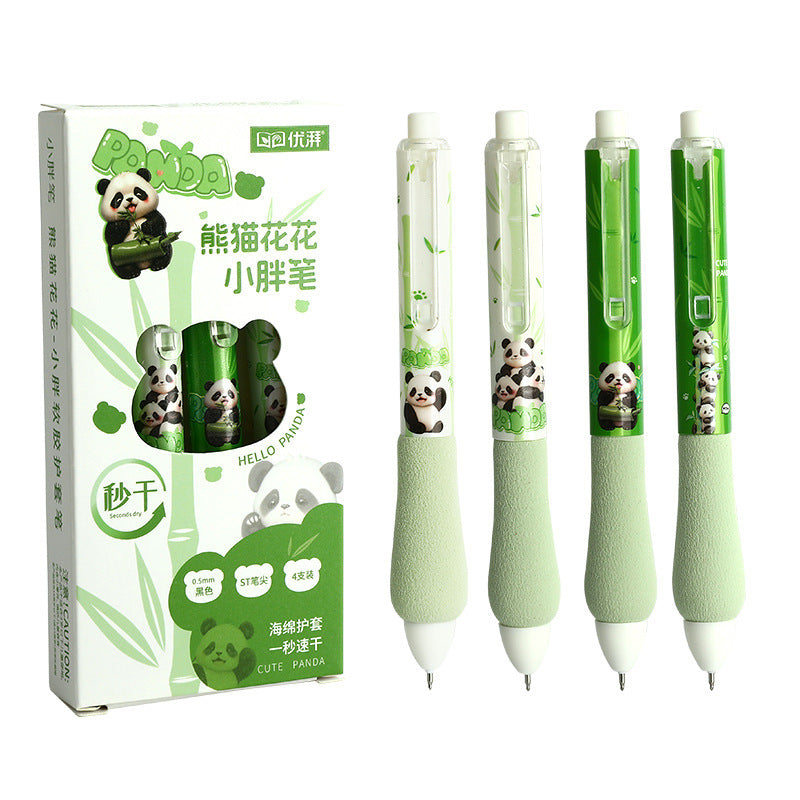 Cute Panda Plastic Gel Pen