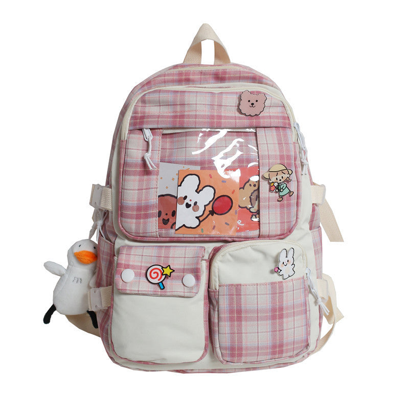 Girl High School Student Junior School Backpack - The Number 1 Things