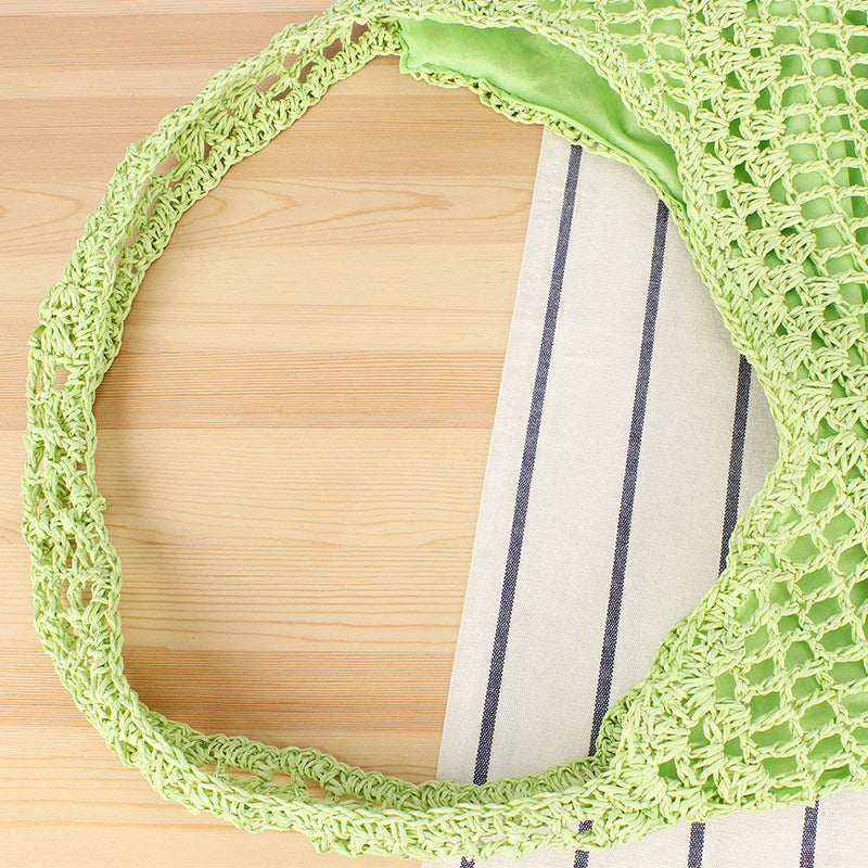 Large Capacity Hand-woven Simple Holiday Shoulder Bag - The Number 1 Things