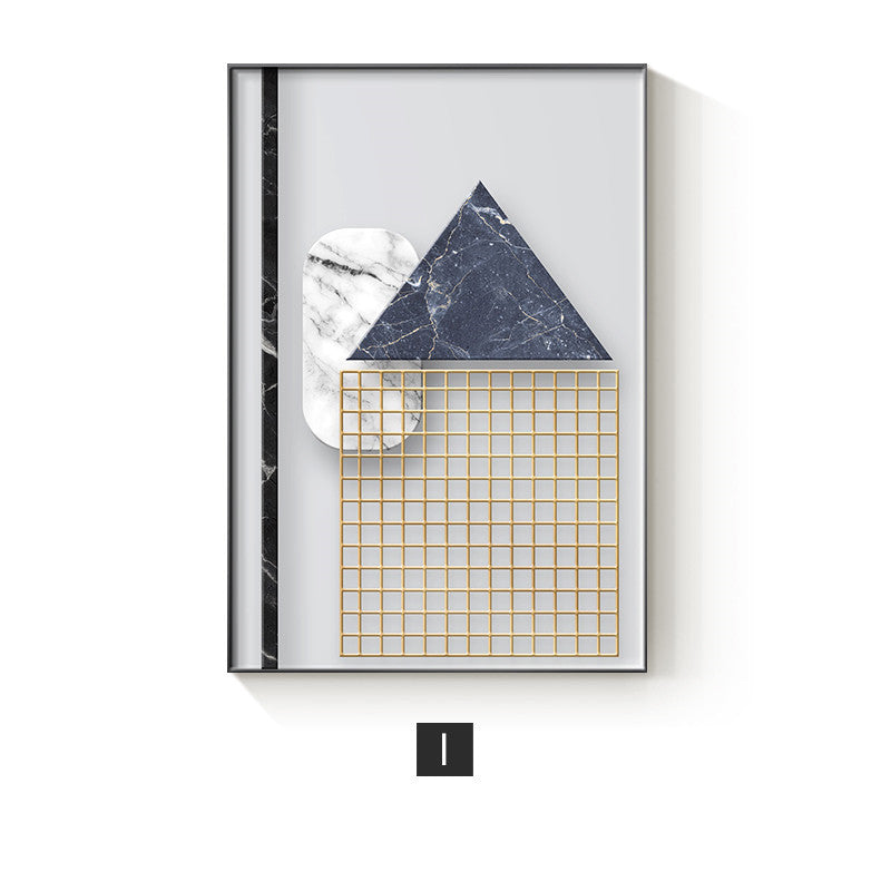 Abstract Geometric Canvas Painting Picture Home Decor Wall Poster - The Number 1 Things