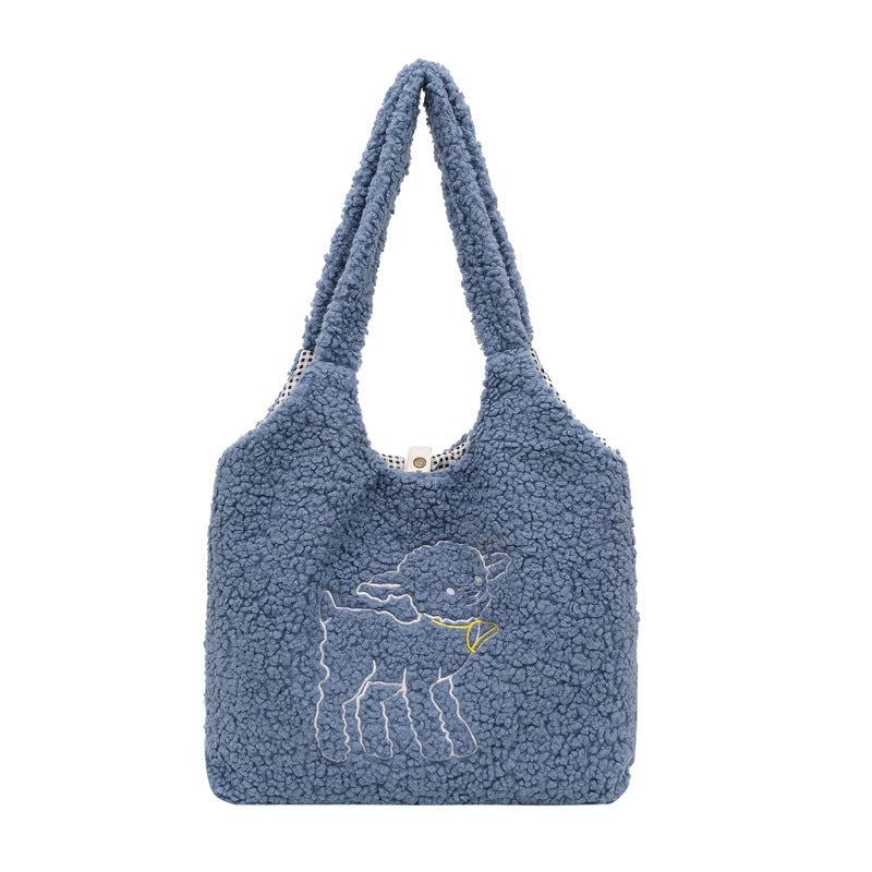 Lamb Bags Winter Shoulder Bag For Women Shopping Hnadbags - The Number 1 Things