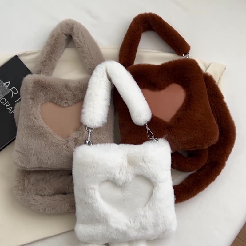 Love Handbags Winter Plush Shoulder Bags For Women - The Number 1 Things