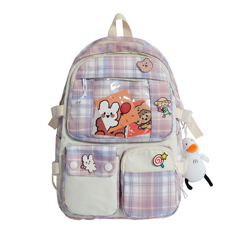 Girl High School Student Junior School Backpack - The Number 1 Things
