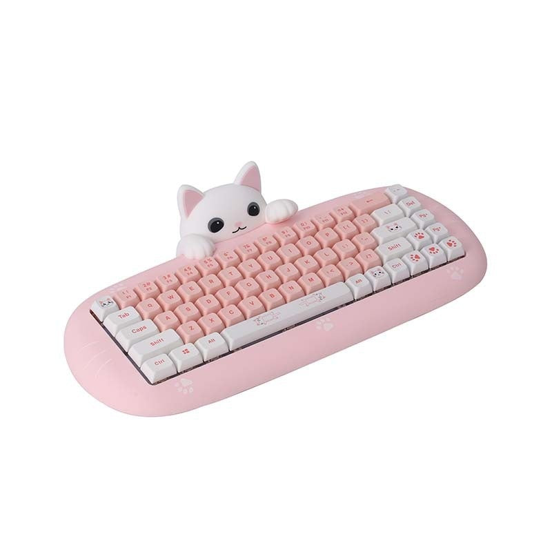 Wireless Bluetooth E-sports Games Cute Mini Office Mechanical Keyboard - The Number 1 Things