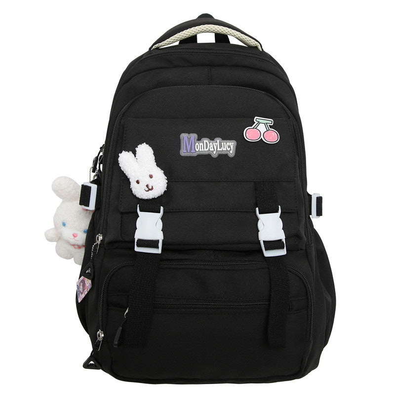 Fashion Color Contrast Schoolbag For Women - The Number 1 Things