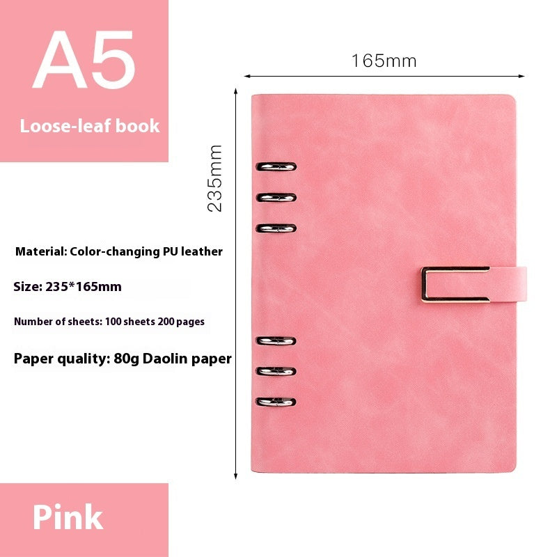 A5 Notebook Loose-leaf Removable Notepad Business Office Meeting - The Number 1 Things