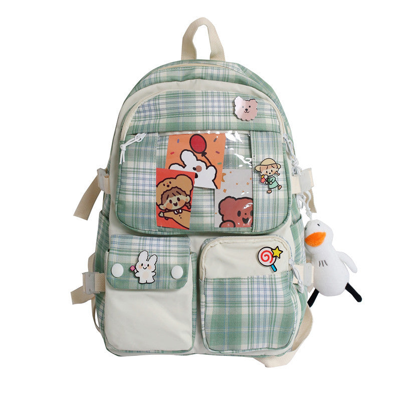 Girl High School Student Junior School Backpack - The Number 1 Things