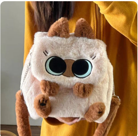 Cartoon Cute Niche Capybara Plush Bag