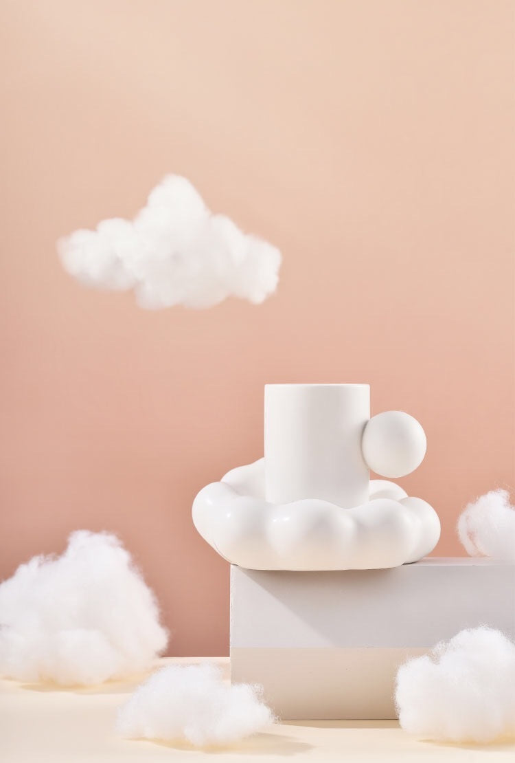 Cloud Mug Set Coffee Cup Cup Saucer Set - The Number 1 Things