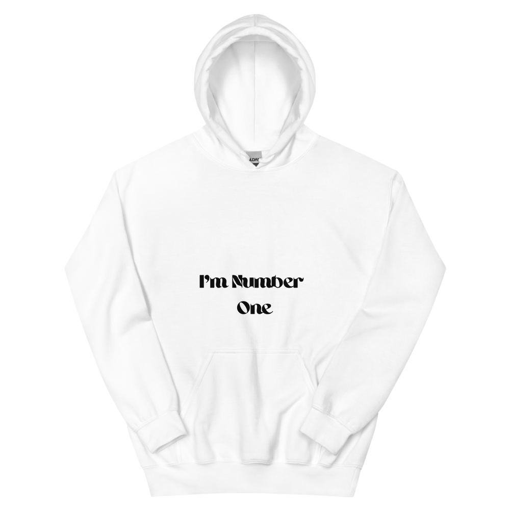 White Unisex Hoodie - The Number 1 Things