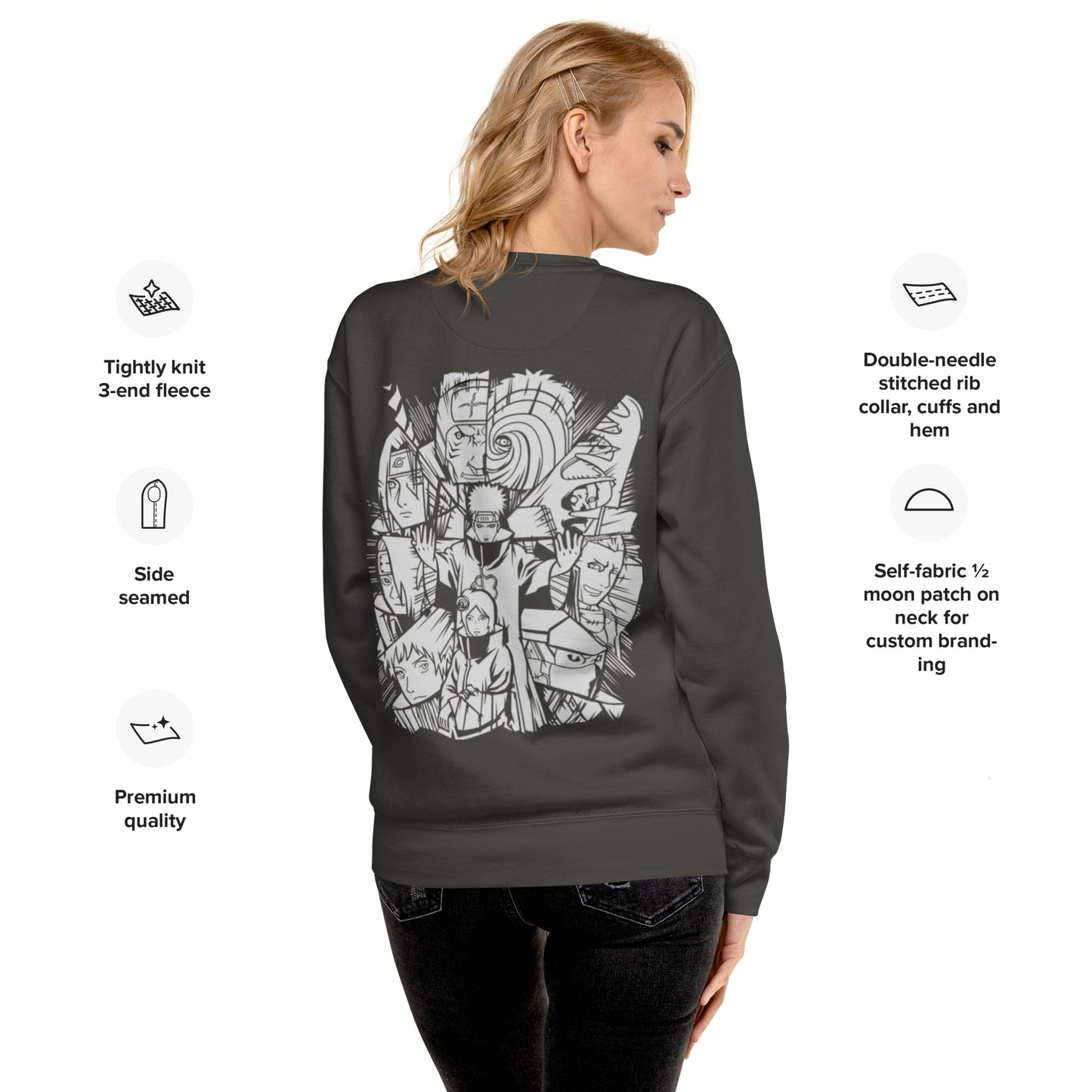 Anime Sweatshirt - The Number 1 Things