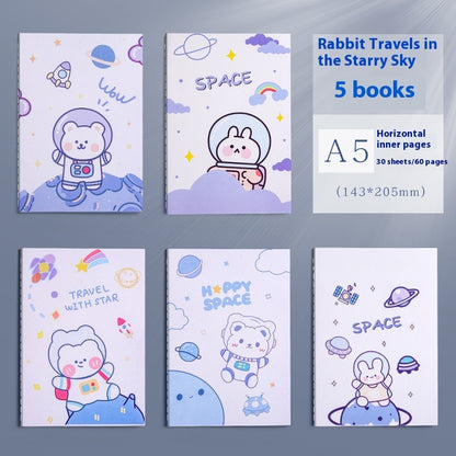 Notebook Thickened Practice Note Simple A5 Creative B5 Girl Heart - The Number 1 Things
