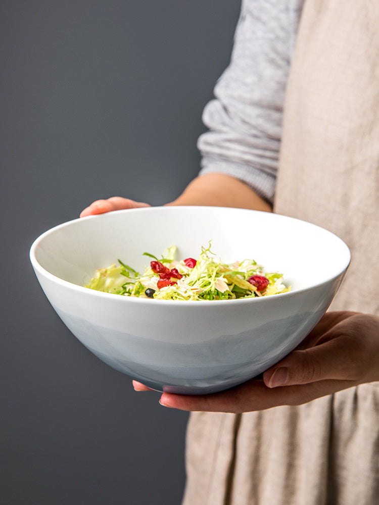 Solid Color Personalized Home Creative Ceramic Noddle Bowl - The Number 1 Things