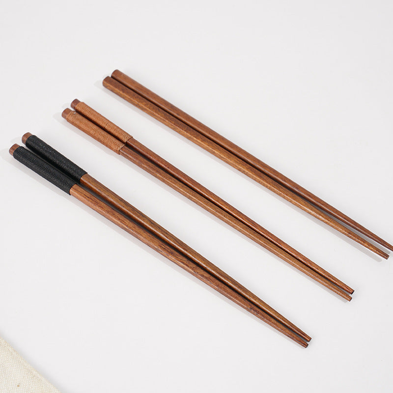 Cutlery 3PCS Fork Chopsticks Spoon Set Portable Tableware Chinese Wooden Utensils Sets Dinner Sets Long Handle Utensils With Fork Spoon Chopsticks - The Number 1 Things
