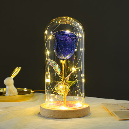 Eternal Rose Flowers LED Light In Glass Cover Best Gifts - The Number 1 Things