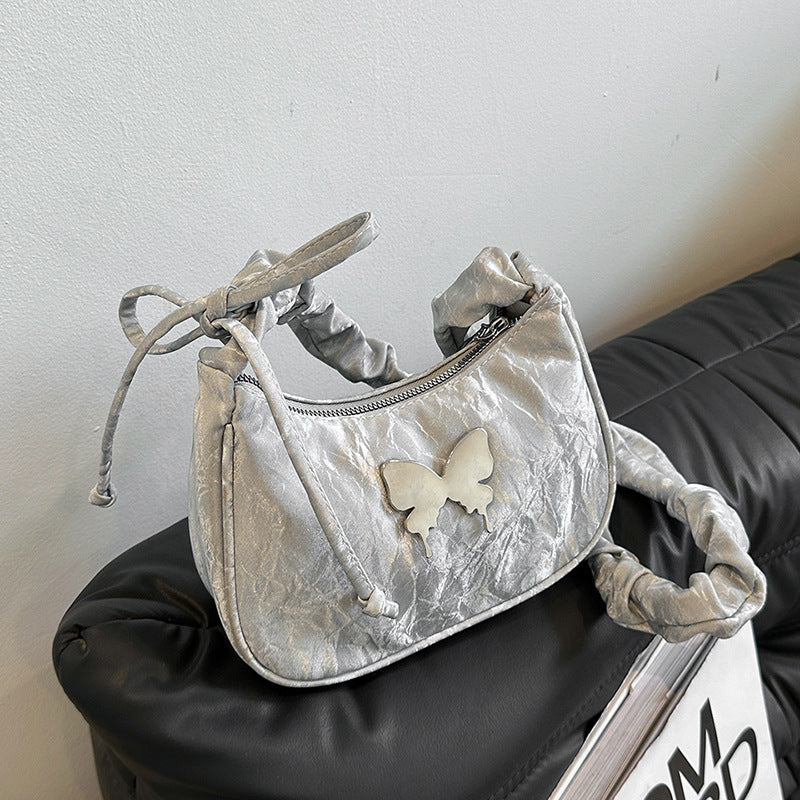 Crossbody Bag Casual Drawstring Bow Shoulder Bag - The Number 1 Things