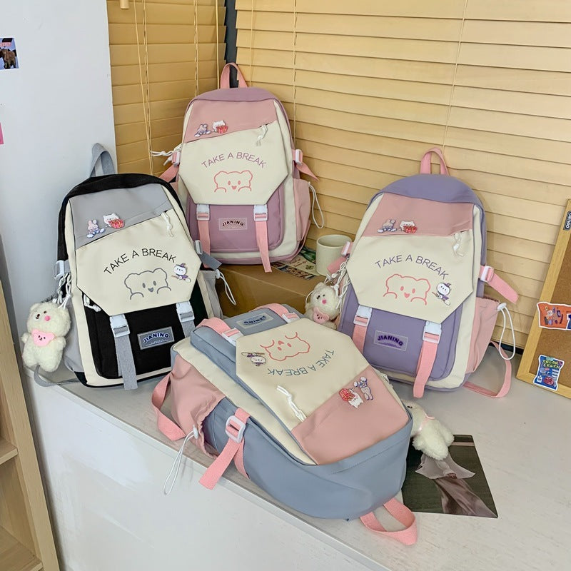 Fashion Large Capacity Student Schoolbag - The Number 1 Things