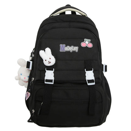 Fashion Color Contrast Schoolbag For Women - The Number 1 Things