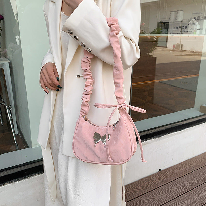 Crossbody Bag Casual Drawstring Bow Shoulder Bag - The Number 1 Things