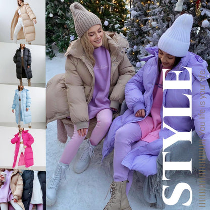 Long Puffer Jacket Cute Soft Colors Puffer Unisex Jackets - The Number 1 Things