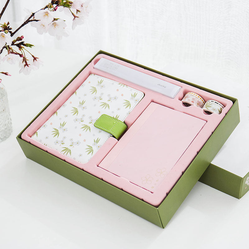 Beautiful Dream Cherry Blossom Series Gift Set Journal Book - The Number 1 Things