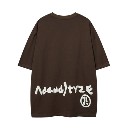Fashion Cotton Short-sleeved T-shirt For Men And Women
