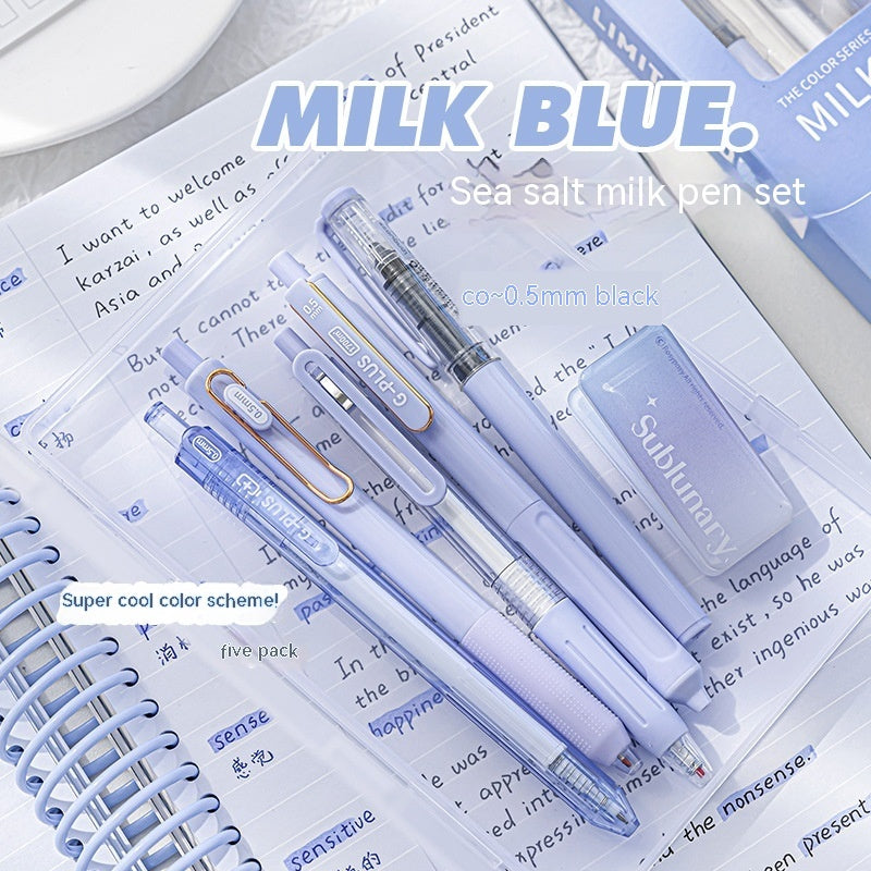 Cream Color Gel Pen Set