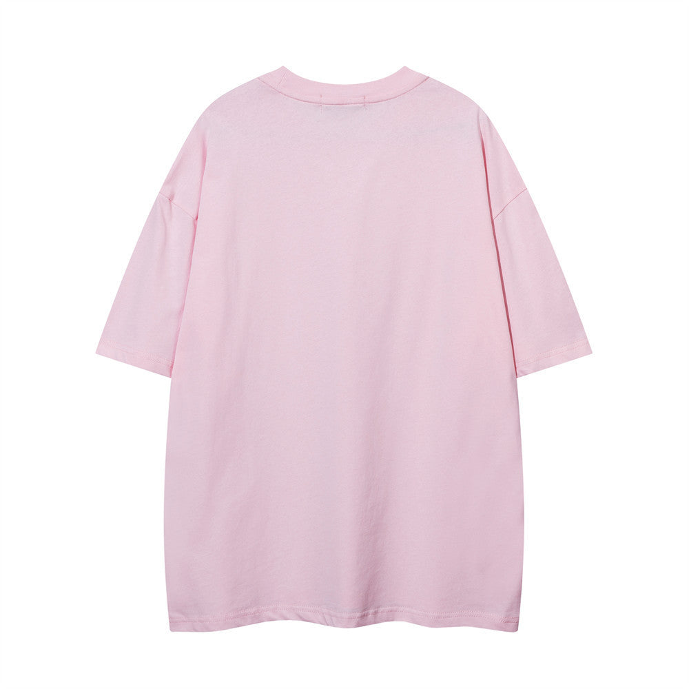 Cartoon Cotton T-shirt For Men And Women