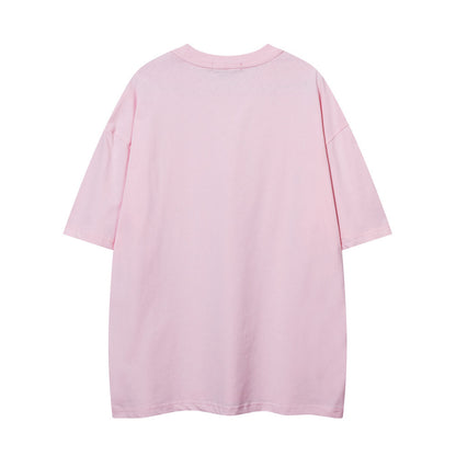 Cartoon Cotton T-shirt For Men And Women