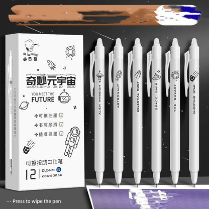Elementary School Student Press Heat Erasable Gel Pen