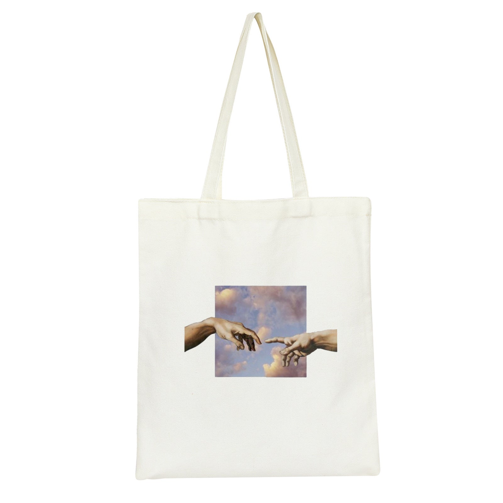 Retro Printed Oil Painting Single Shoulder Canvas Bag - The Number 1 Things