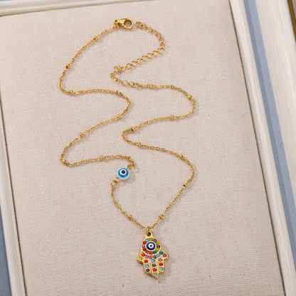 Fashionable Zircon Pendant Fatima Palm - The Number 1 Things