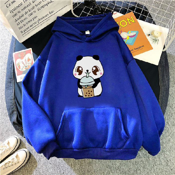 Lazy Style Loose Korean Style Hooded Top - The Number 1 Things