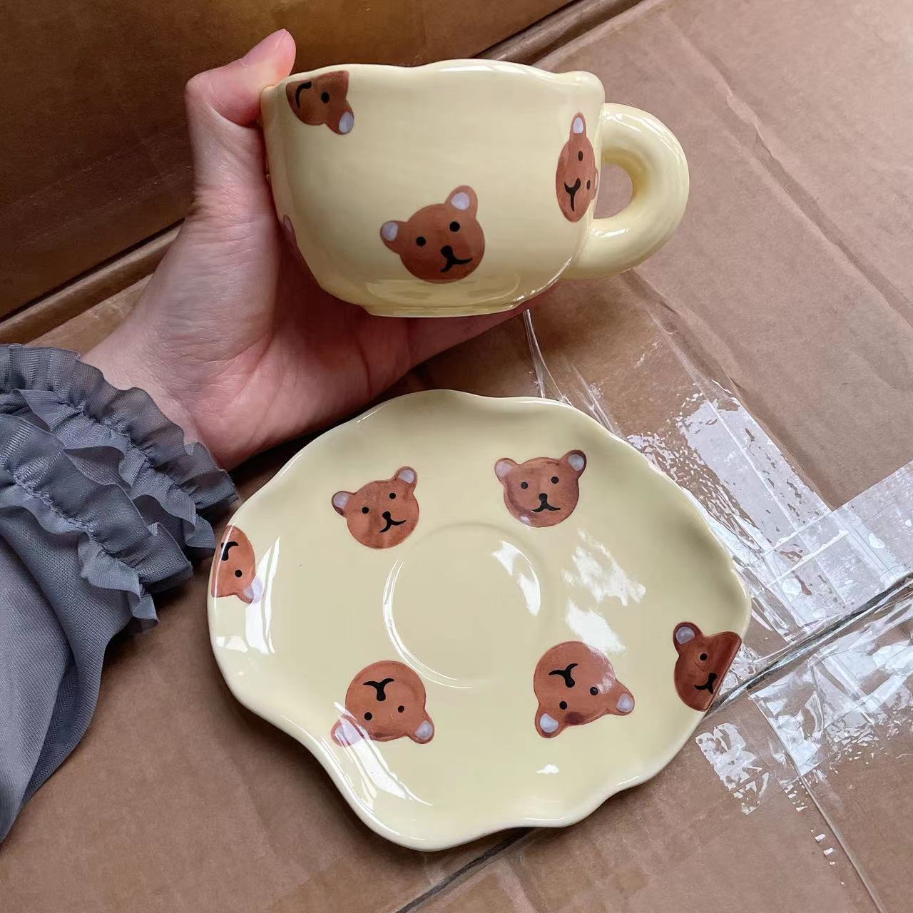 Creative Ceramic Hand Coffee Cup Set - The Number 1 Things