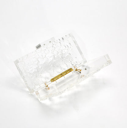 Acrylic transparent clutch - The Number 1 Things
