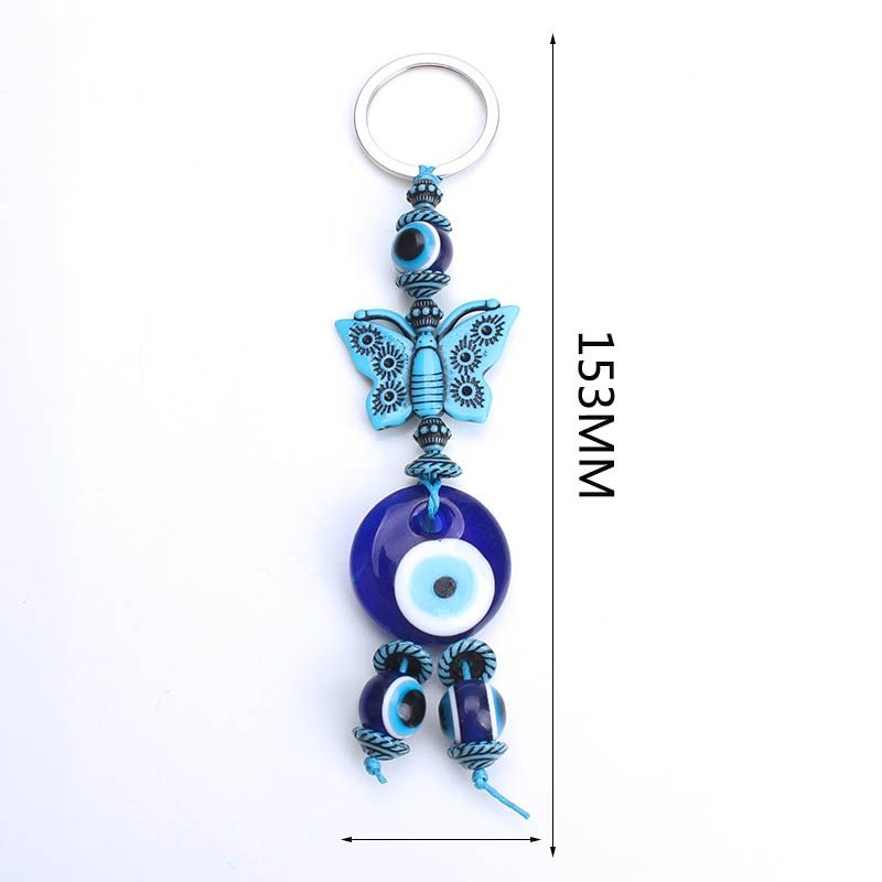 Eye butterfly keychain - The Number 1 Things