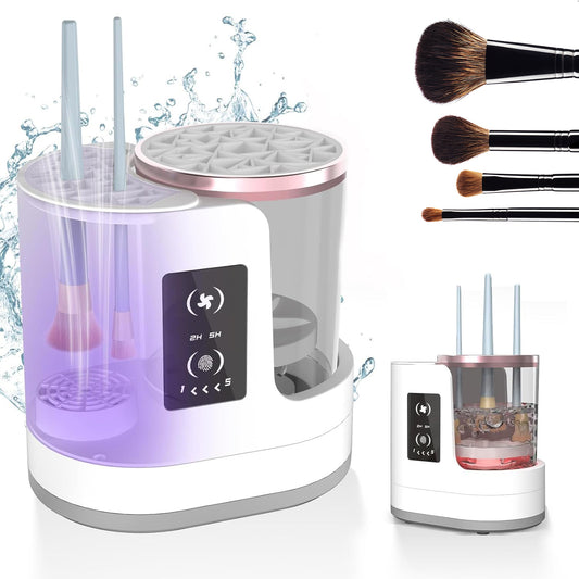 Electric Makeup Brush Cleaner Rechargeable Makeup Brushes Cleaning Tool Automatic Makeup Brush Cleaning Stand Device - The Number 1 Things